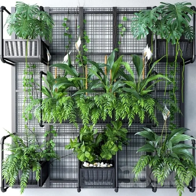 JC Wall Grid Pot 6